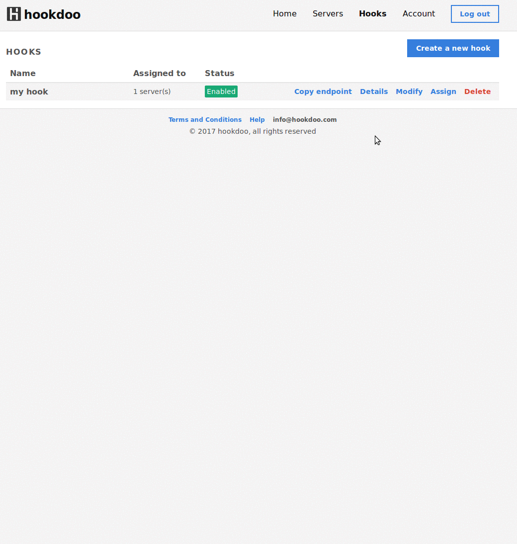 Hookdoo - automate repetitive workflows.
